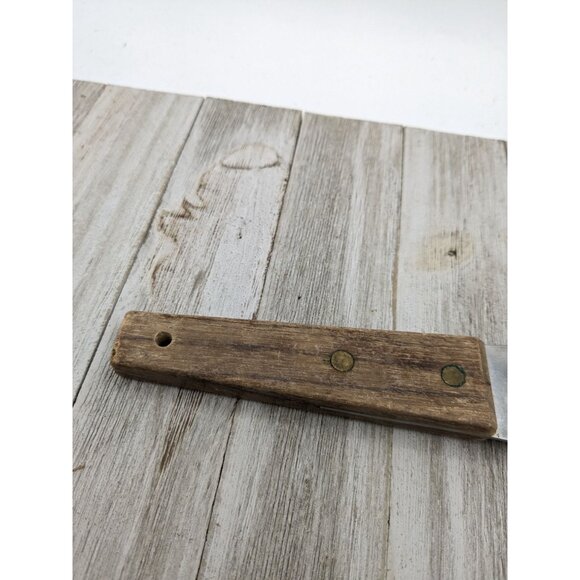 Vintage Vernco #2 Stainless Steel Ice Cream Spade Scoop Wood Handle 9 1/2" Japan - Picture 6 of 9